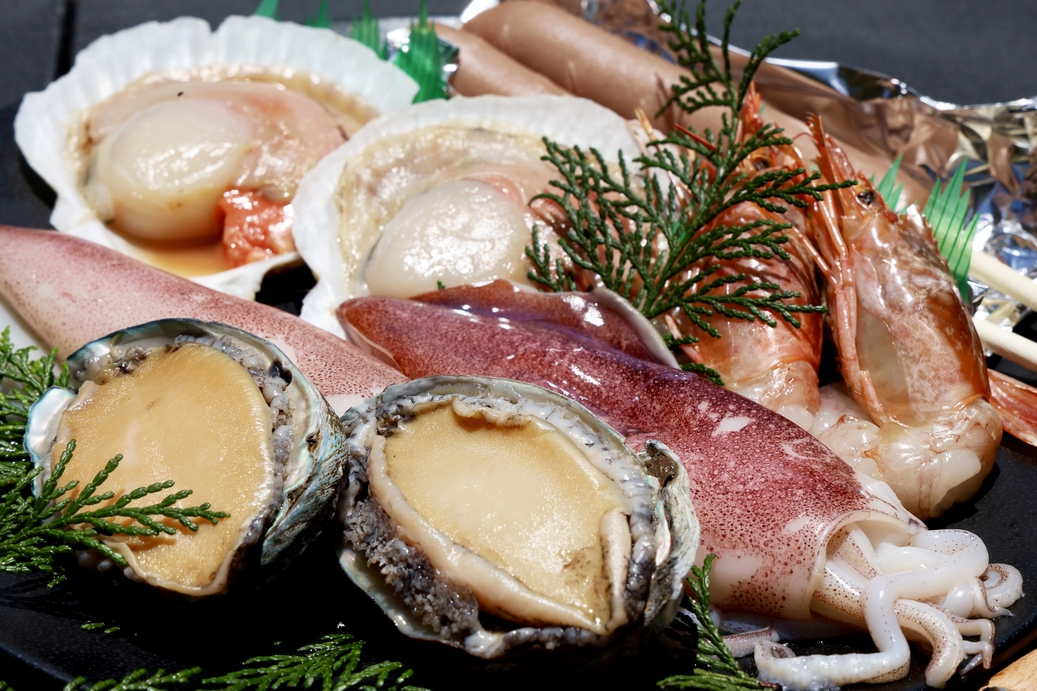 【期間限定】大和牛ステーキ付！大和牛と豪華海鮮ＢＢＱプラン〜ご夕食は河原でＢＢＱ〜