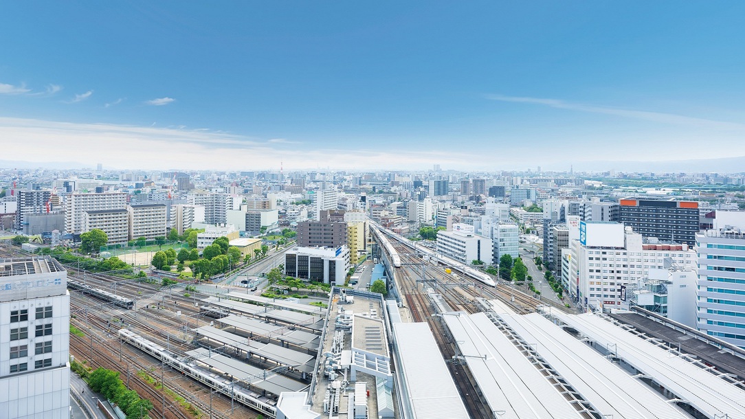 コーナーツインからの眺望（トレインビュー）※一例