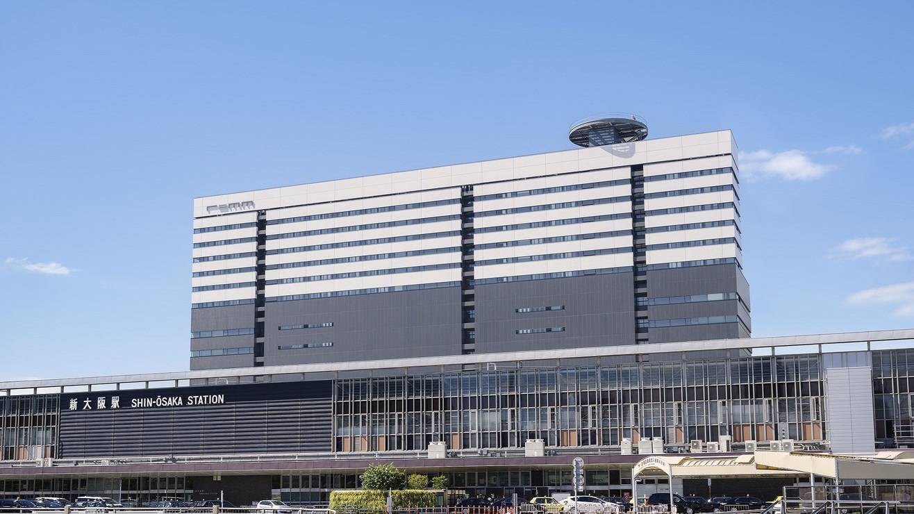 【ホテル外観】新幹線・JR・大阪メトロ「新大阪駅」直結
