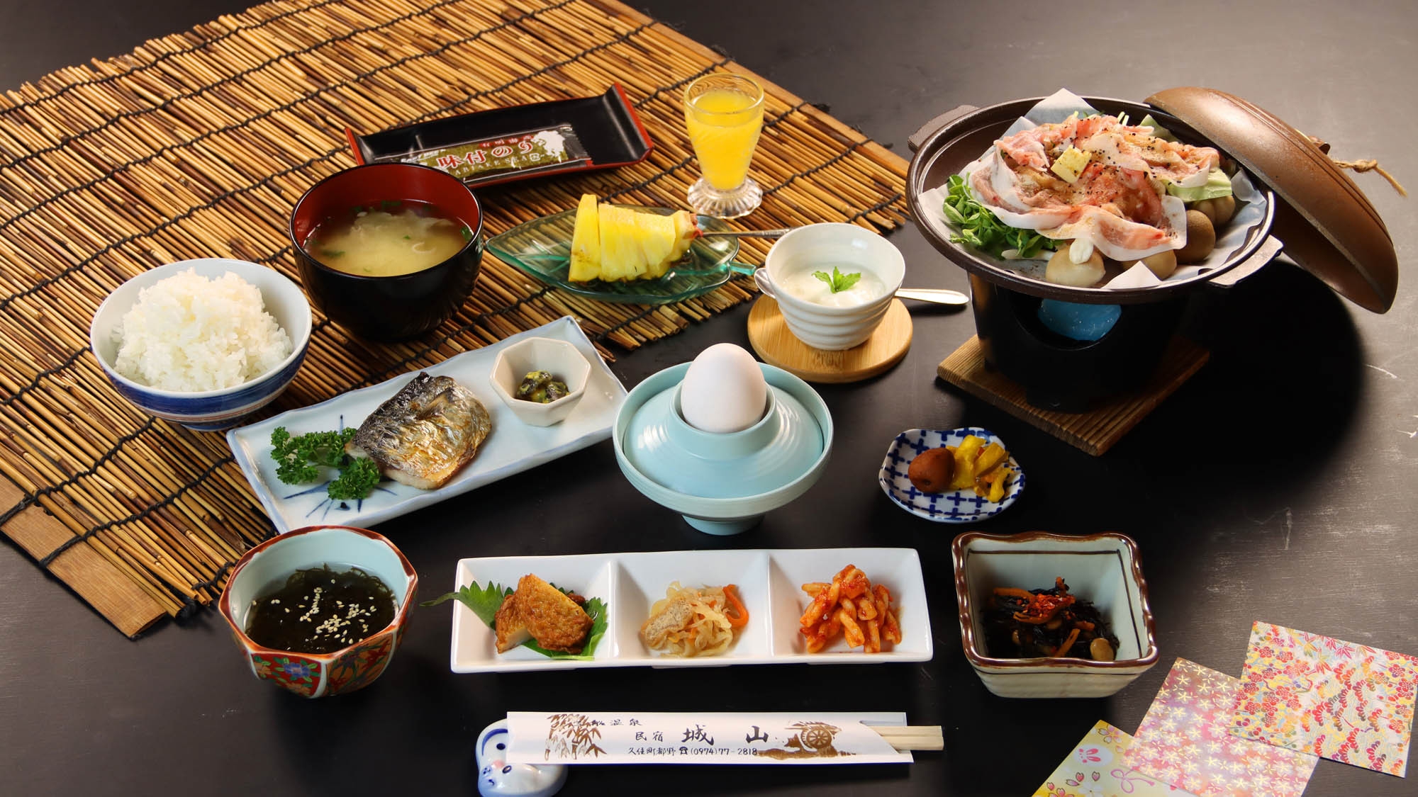 【1泊朝食付き】1日の始まり…朝は健康で体に優しい朝食をご用意！朝風呂もどうぞ♪