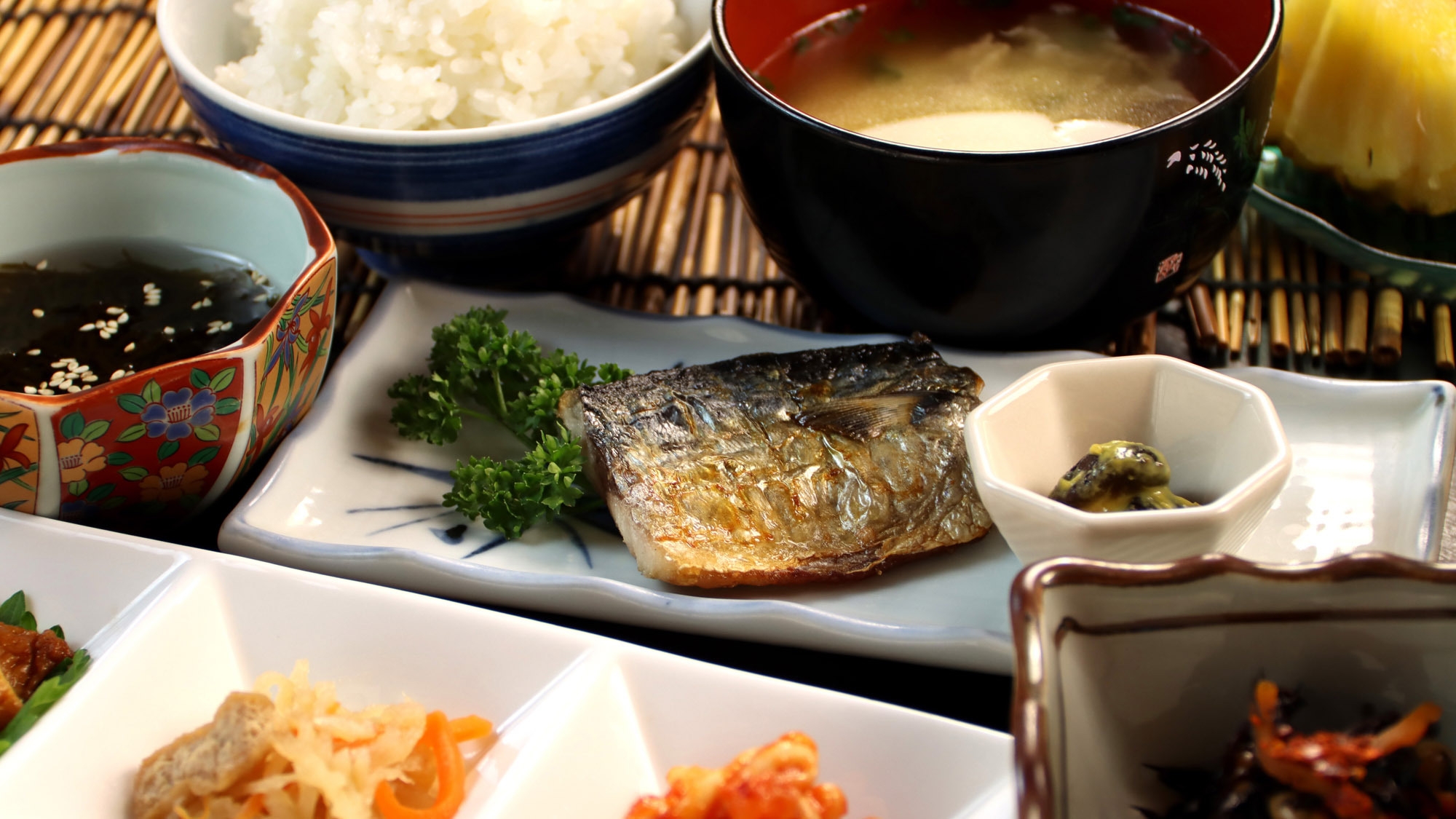 【1泊朝食付き】1日の始まり…朝は健康で体に優しい朝食をご用意！朝風呂もどうぞ♪