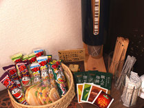 サービスのお菓子