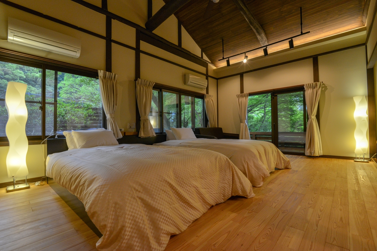 水羽荘別邸 葉もれび(部屋(ベッドルーム))