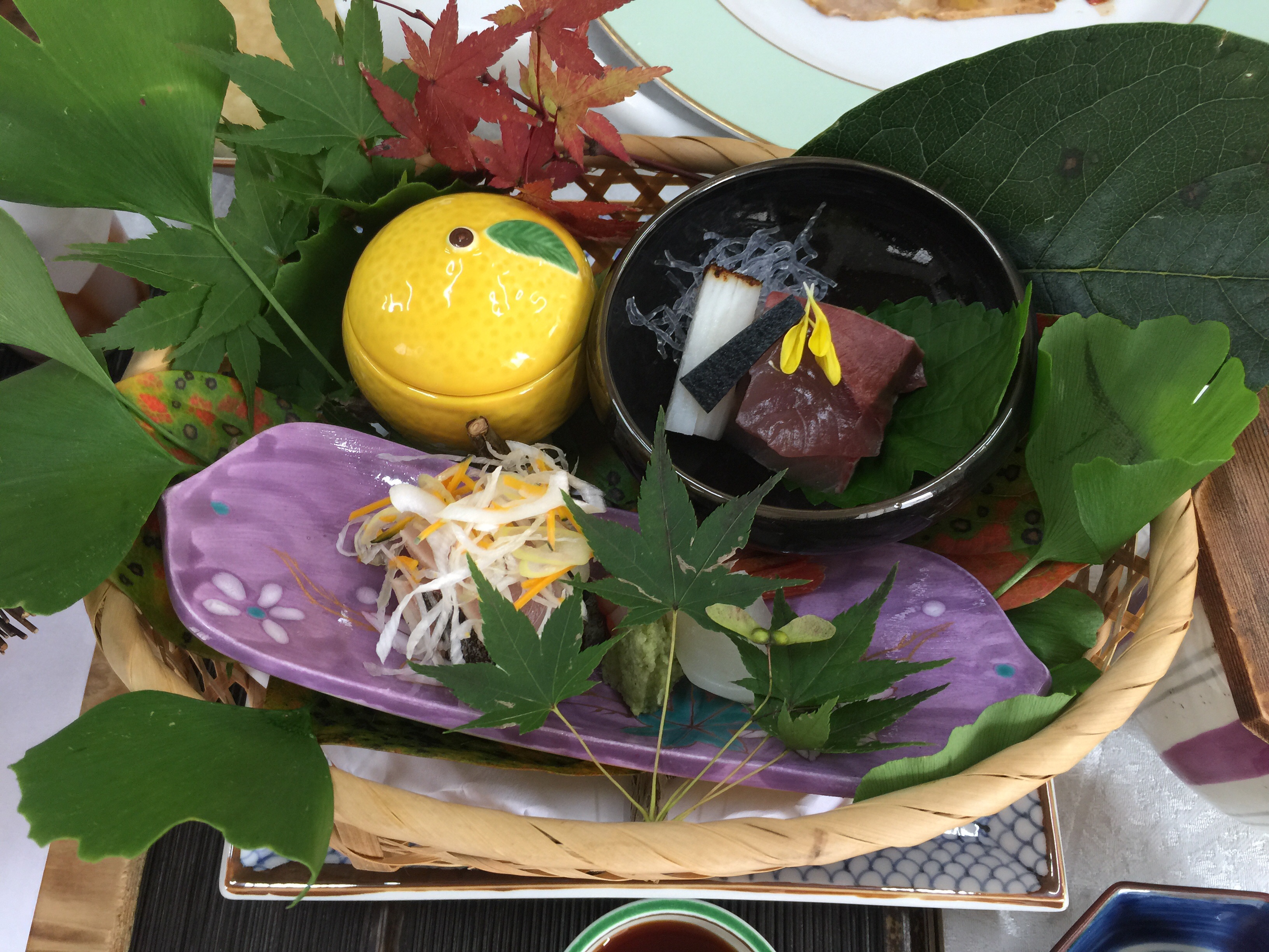 【2015年】秋会席　お造り