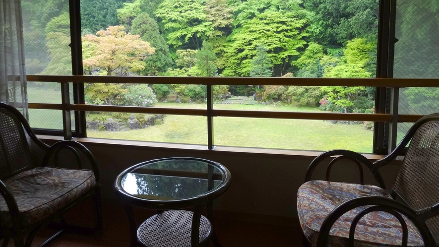 客室からの風景（春〜夏）