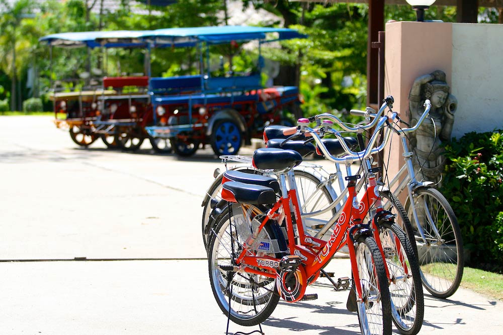 スコータイの自転車ツアー