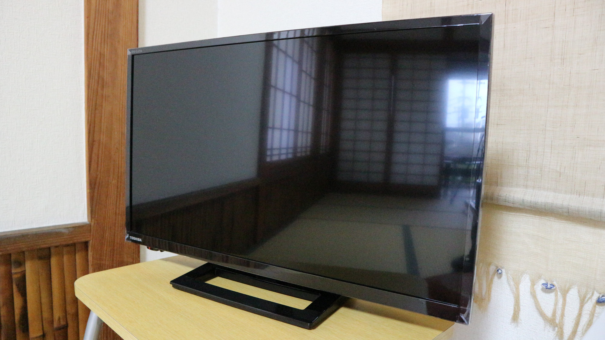 *【テレビ】全室テレビを完備しております。お家のようにお寛ぎください。