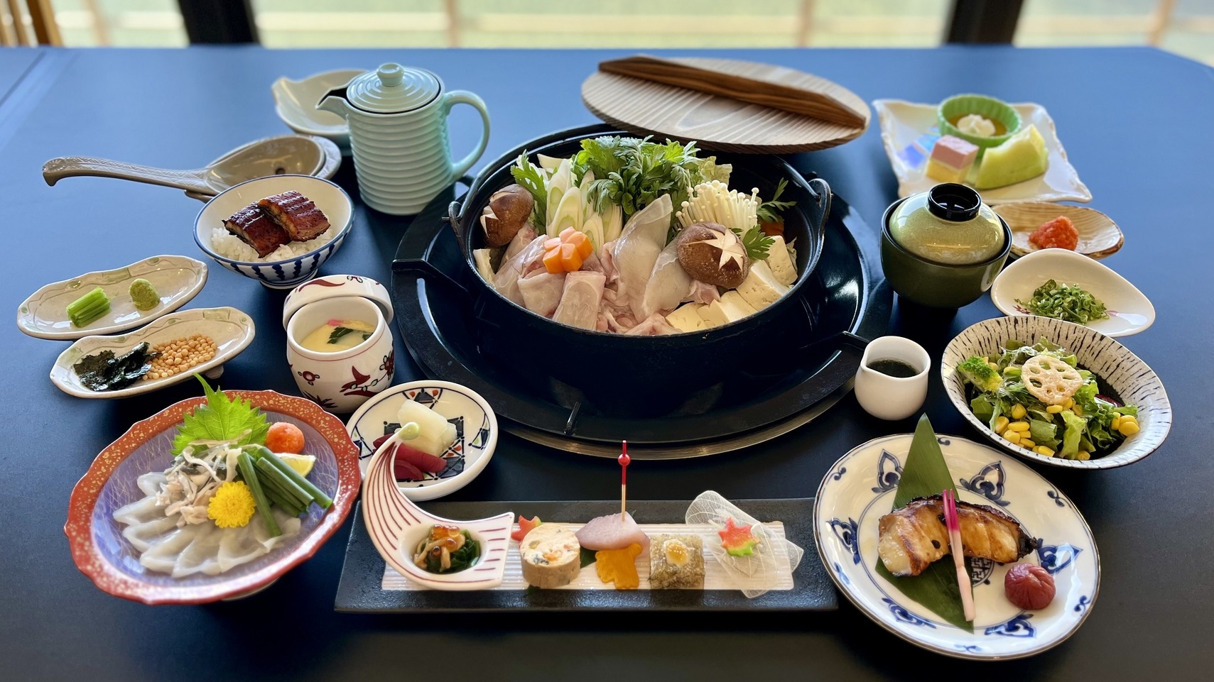 【静岡県産】遠州灘天然とらふぐ会席・プレミアム宿泊プラン（アルコール飲み放題）