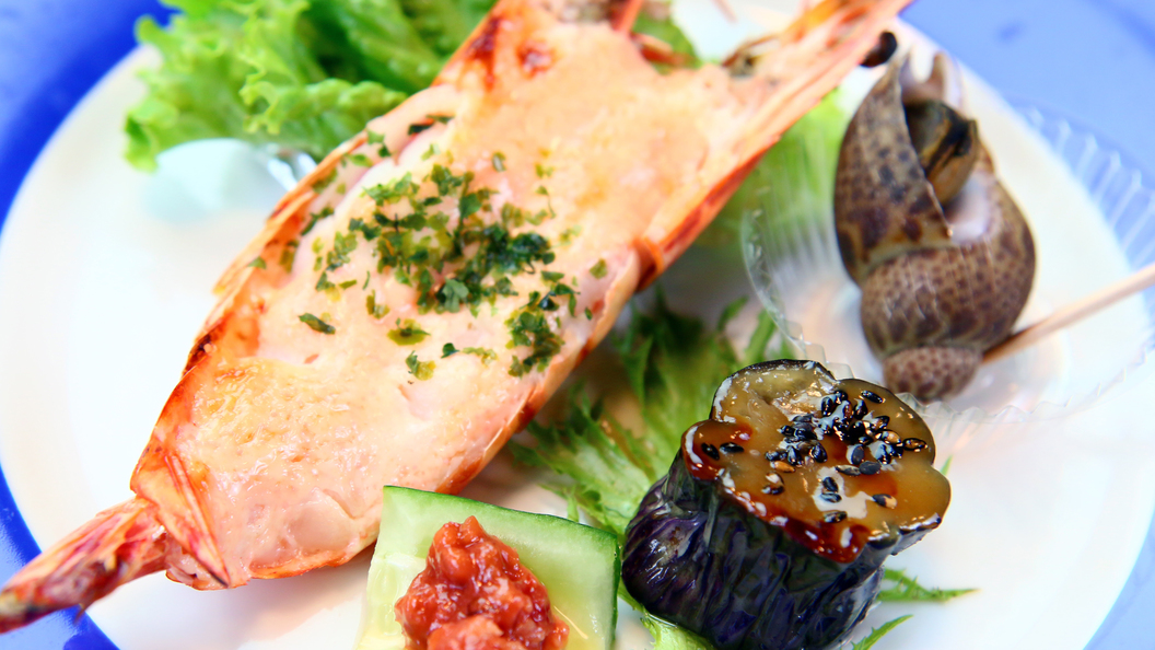 【満腹コース】伊勢えび付きで贅沢・豪華に！とにかくお腹いっぱい食べたい方に！