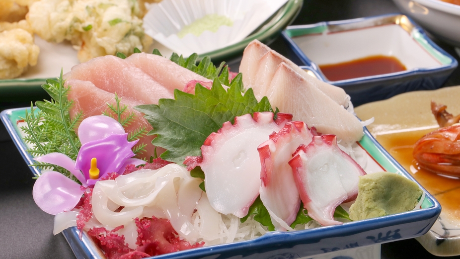【2食付】魚一の海の幸を堪能するプラン♪川尻漁港水揚げ鮮度抜群・磯料理！