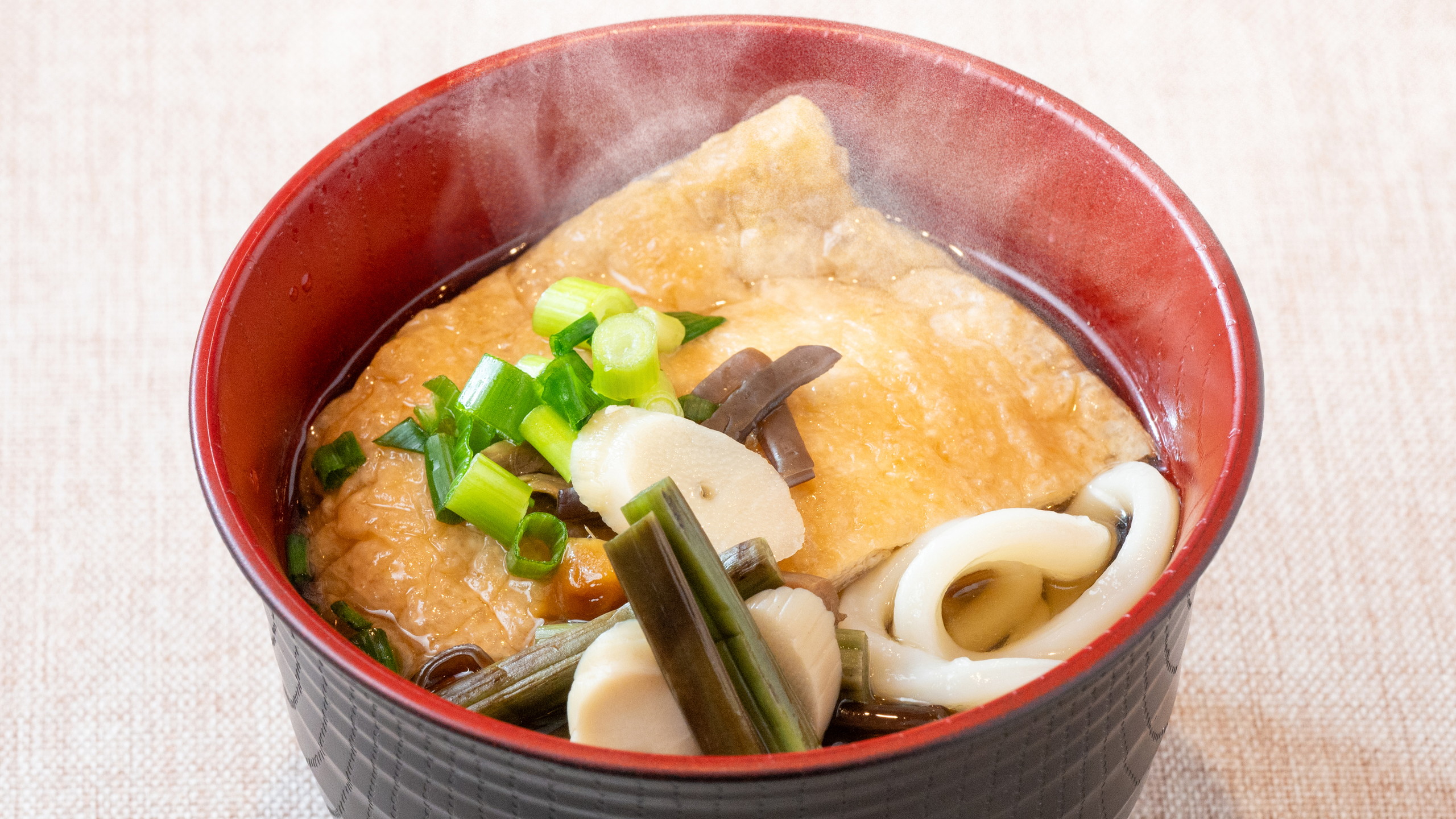 【朝食ビュッフェ】出汁うどん　