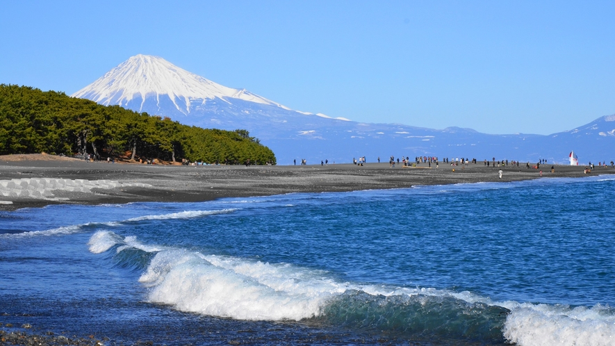 【周辺観光】世界遺産「三保の松原」と「富士山」