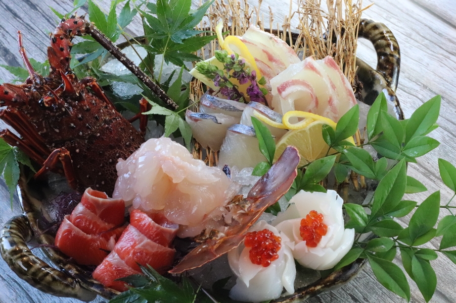 【贅を愉しむ】美食のプレミアムプラン★天草海鮮と極上肉と伝統野菜堪能★庭園露天風呂付き