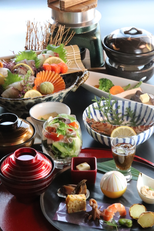 【美味を愉しむ】★和牛ステーキ＆天草海鮮会席プラン★庭園露天風呂を楽しむプラン