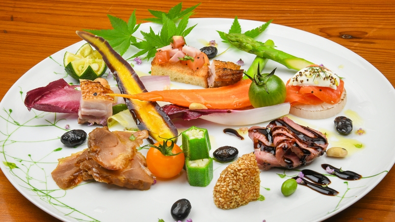 【スタンダード＋】《女将おすすめ》1泊2食付き創作懐石プラン　庭園客室露天風呂を楽しめる♪