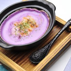 *【夕食例】【こむらさきグラタン】紫紅芋を使用したグラタン