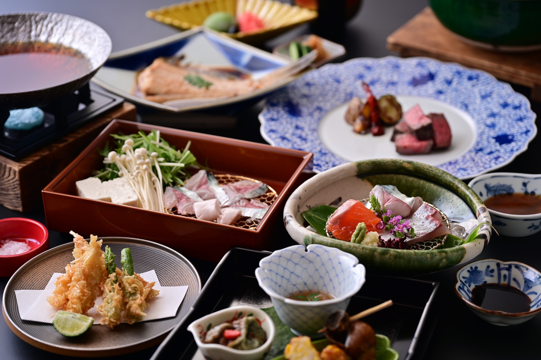 【特選会席】一期一会の味わい　料理長おまかせ特選会席