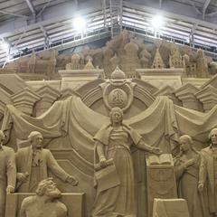 【砂の美術館】エカテリーナ２世とクレム