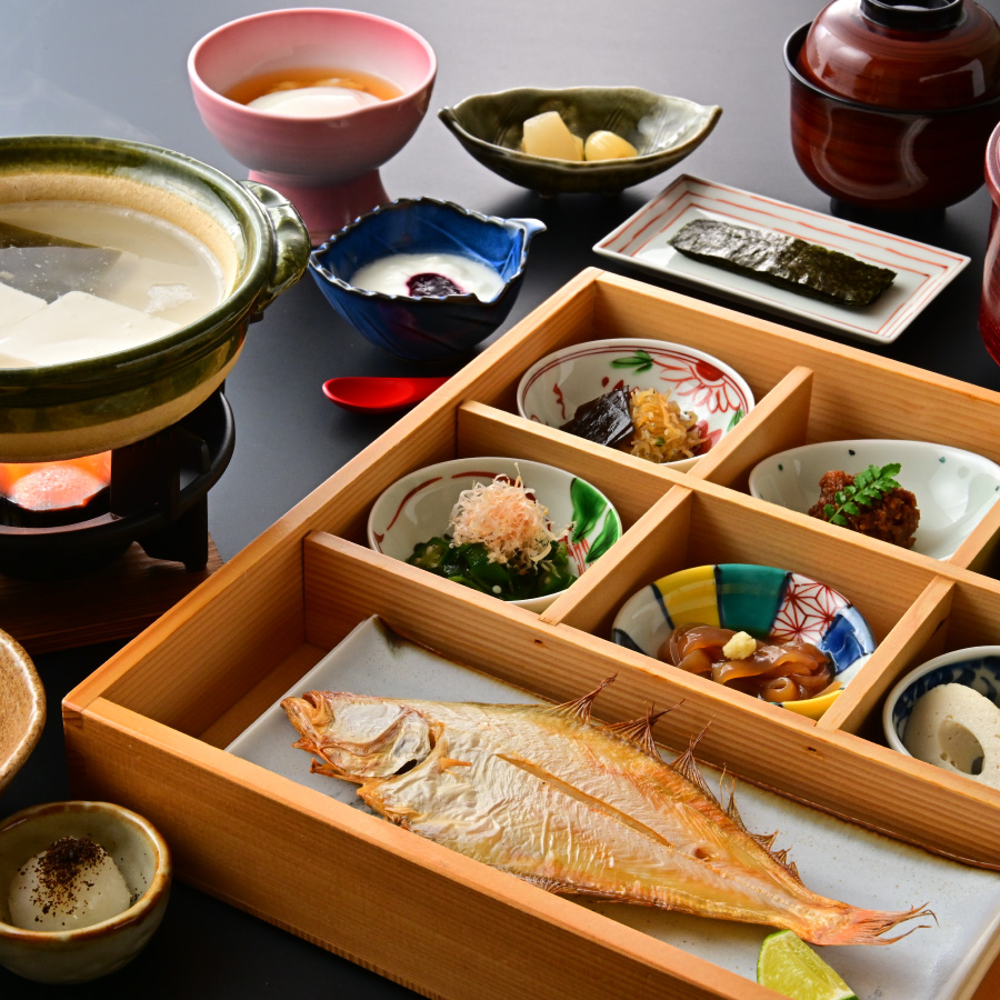 山田屋自慢の美味しい朝食