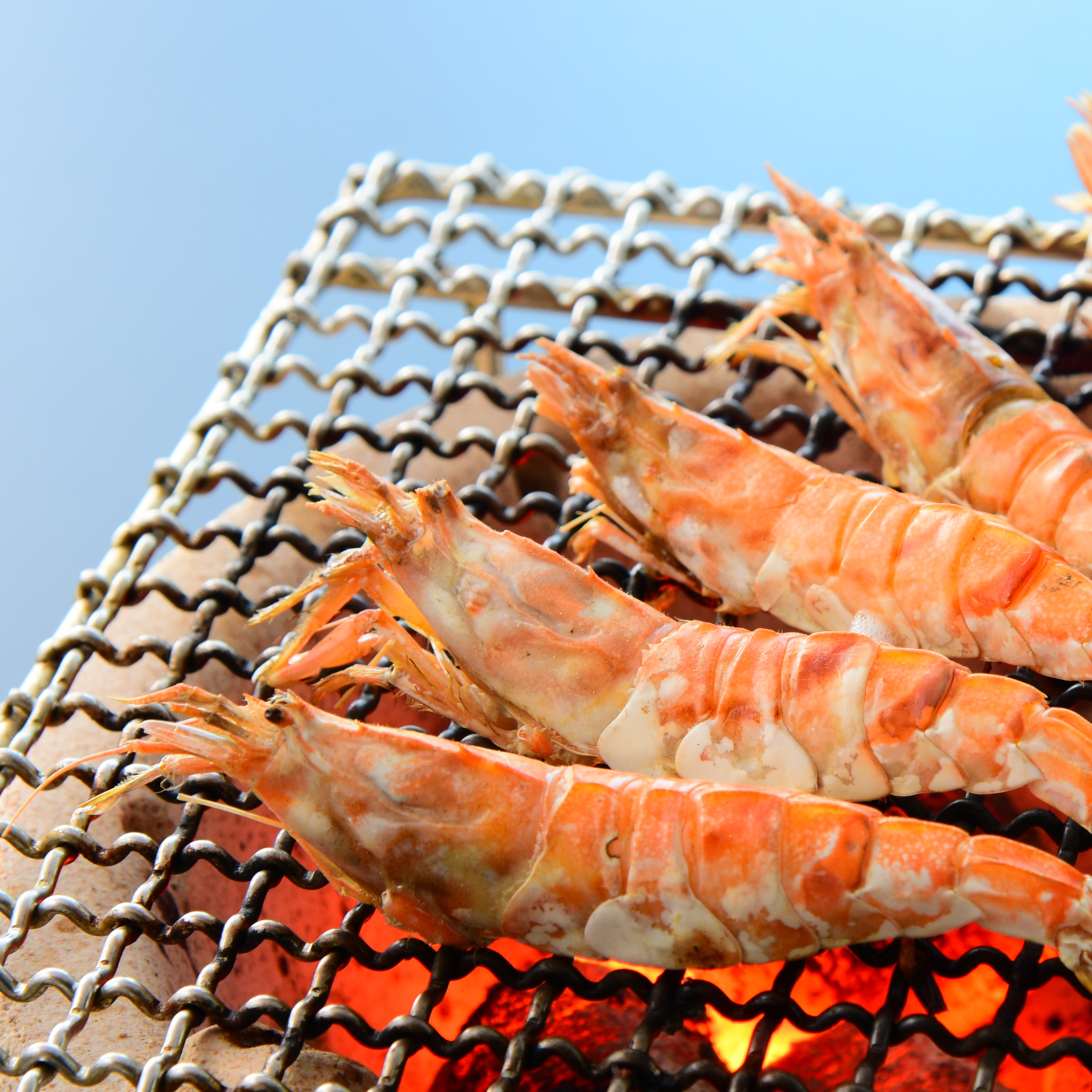 猛者えびの炭火焼