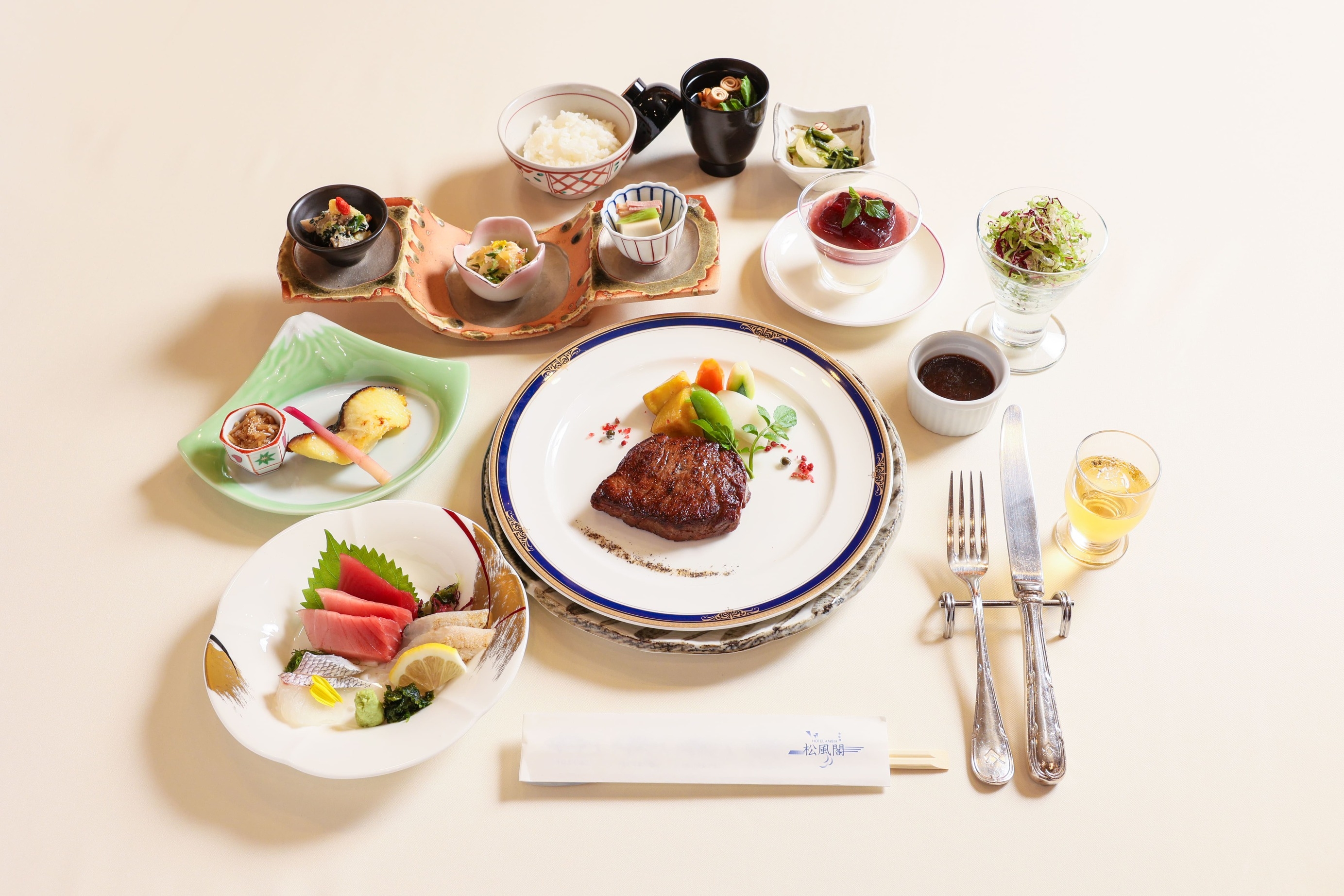 【夕食17:30】冬のごちそう「ステーキ会席プラン」