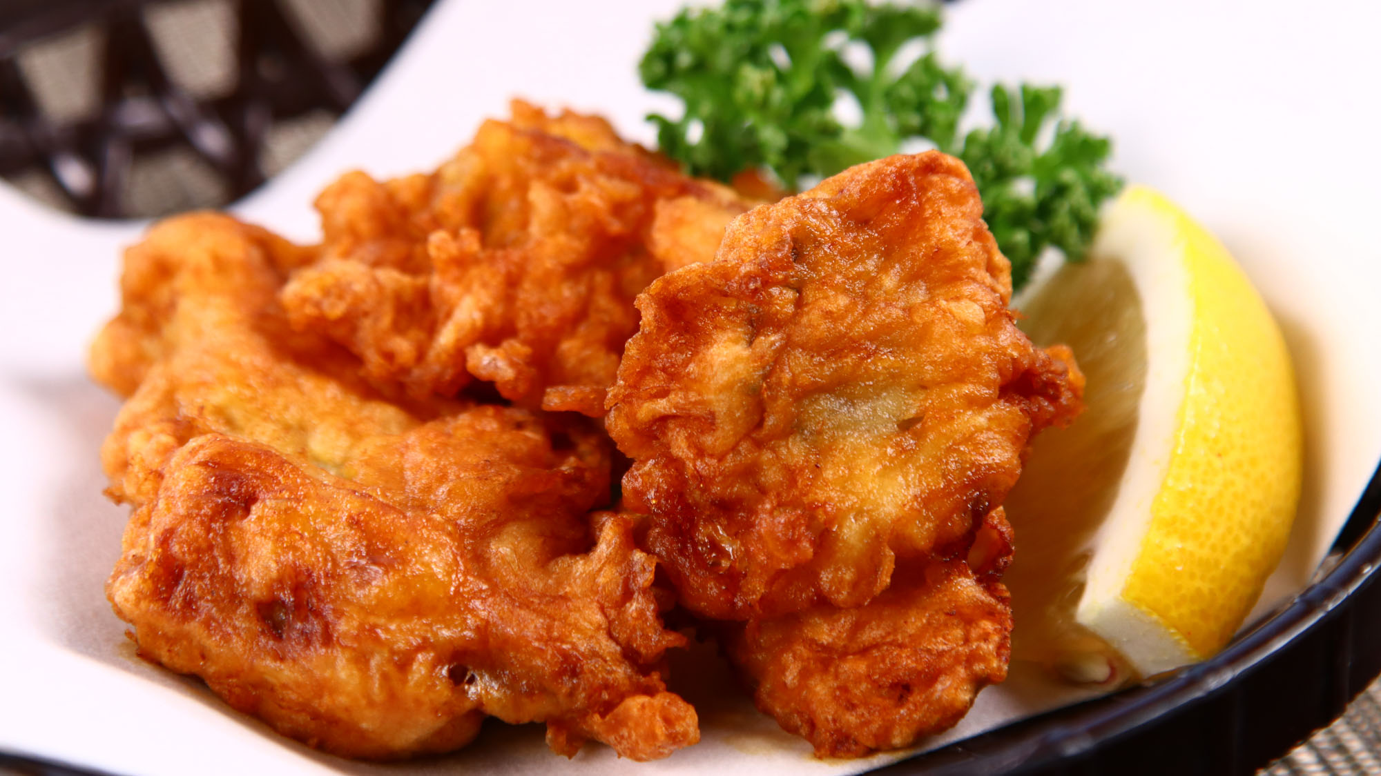 夕食◆食べ応え抜群！ふぐのから揚げ