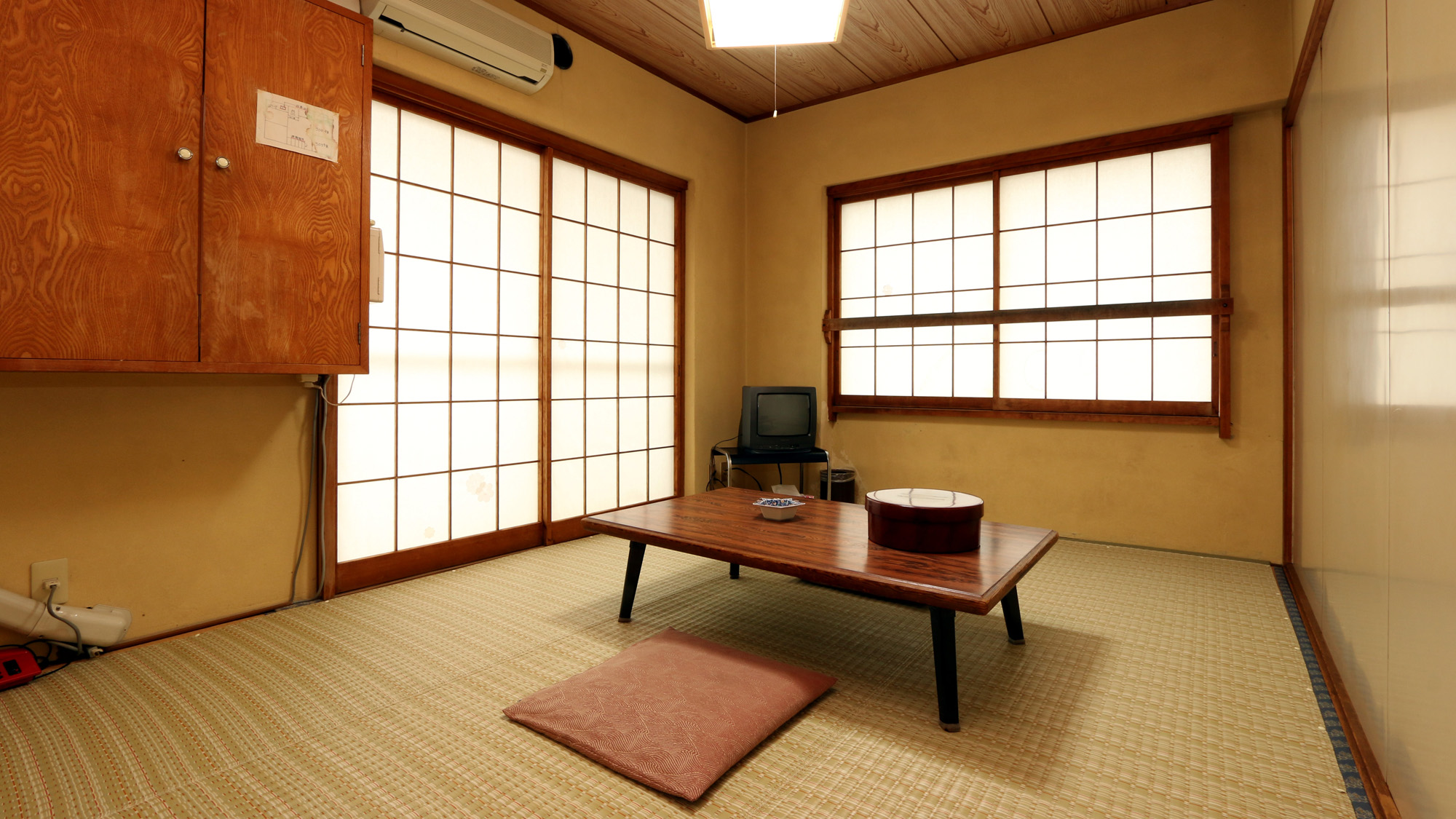 客室は、全室シンプルな和室となります。