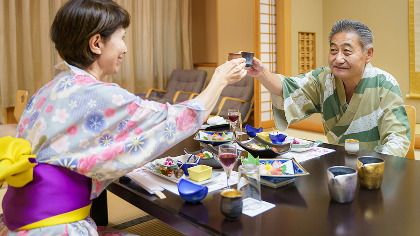 【ご夕食はお部屋食】「大人のご夫婦」1日2組限定！あつみ温泉で優雅に過ごす二人旅