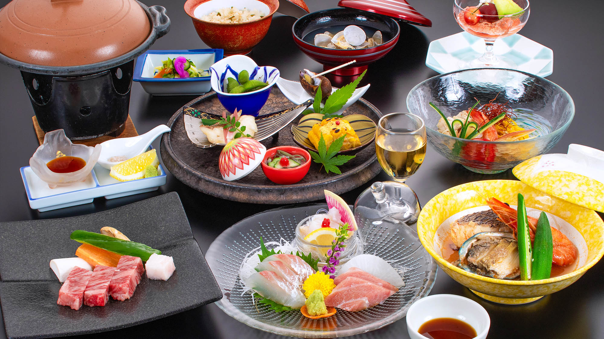 【季節の会席料理】（2025年9月末迄）