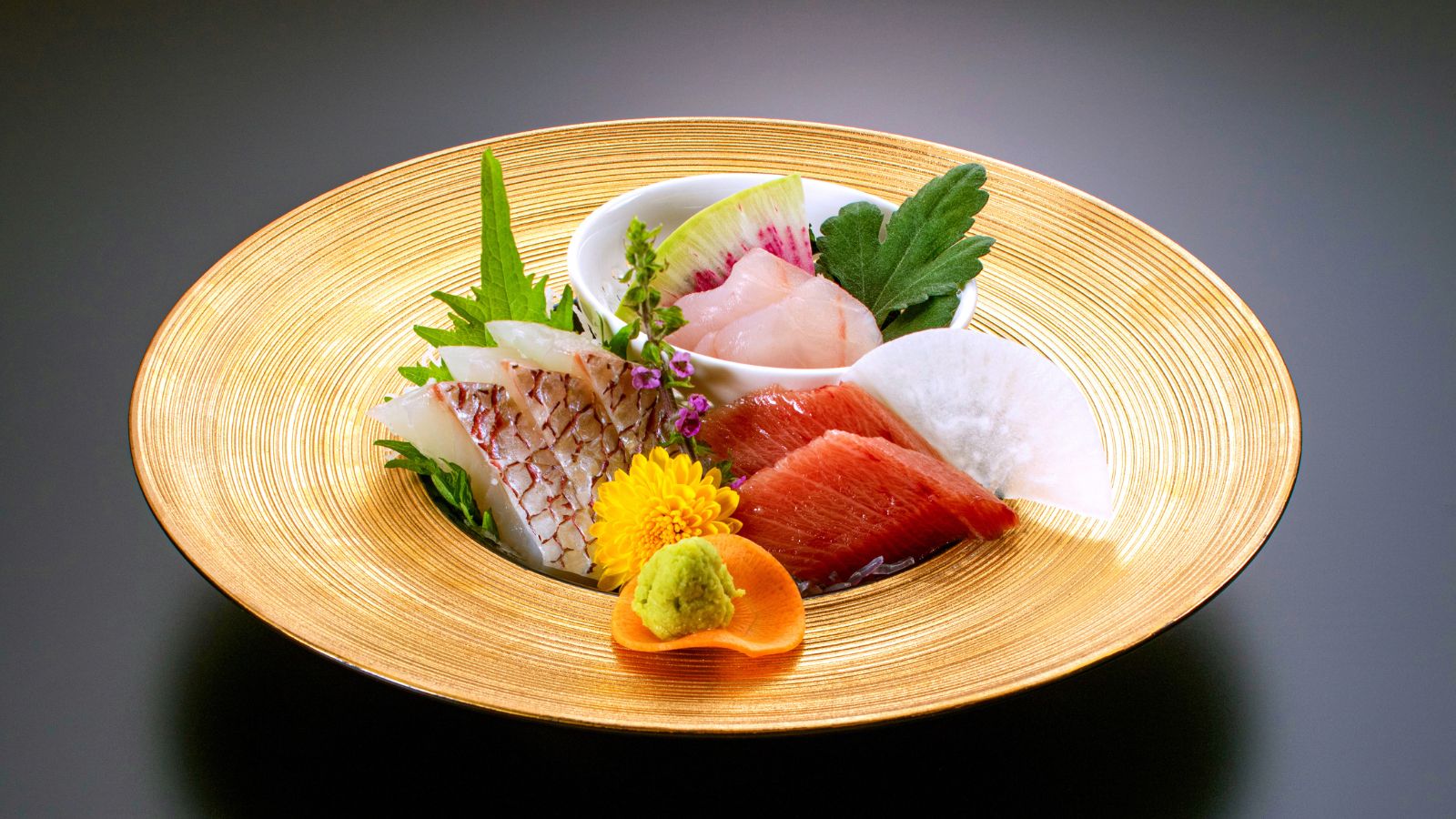 【季節の会席料理】鮮魚盛り合せ