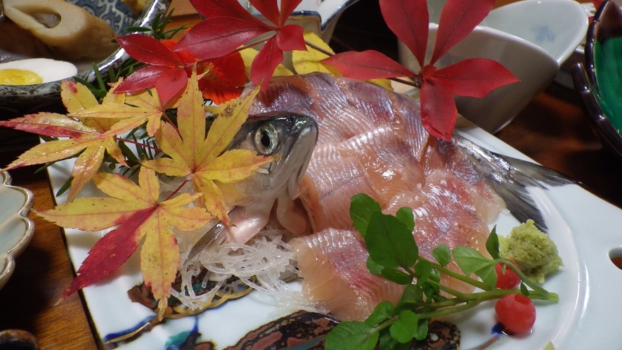 *【夕食例】地元の恵みをこの機会にお楽しみ下さいませ。