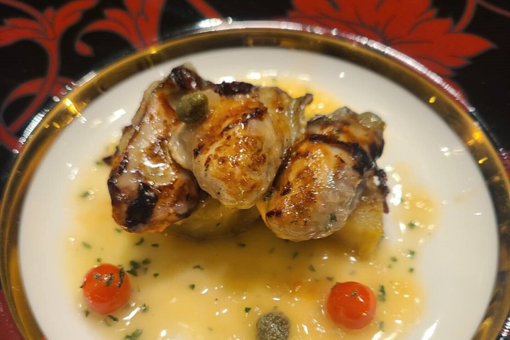 【今が旬！岩ガキランチコース】目の前で焼き上げる岩ガキランチ全5品