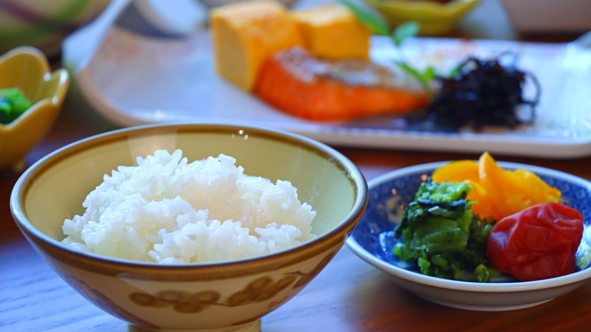 【朝食一例】食事処でのお食事になります