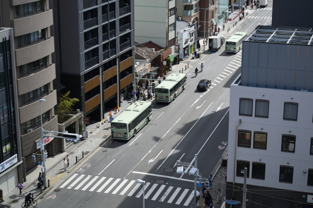 四条西洞院バス停