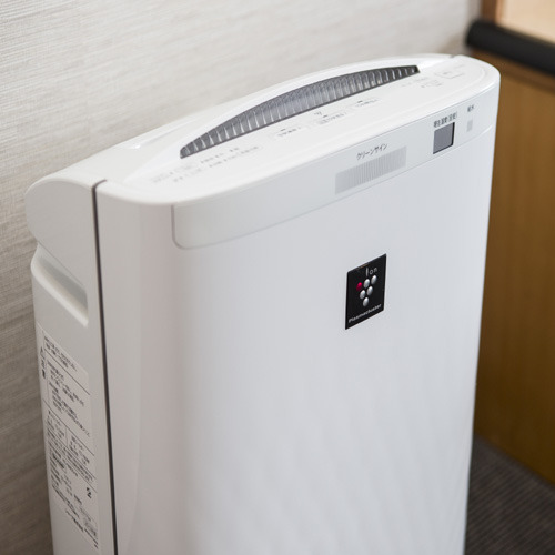 [Guest room] Air purifier with humidification function