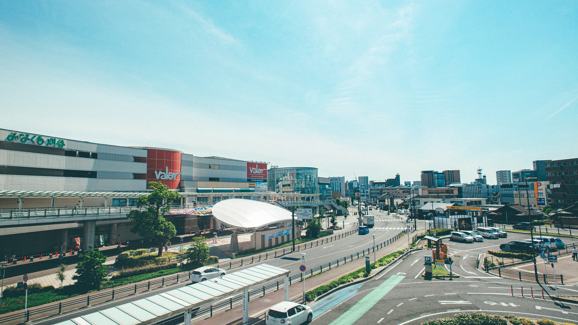 駅からの風景