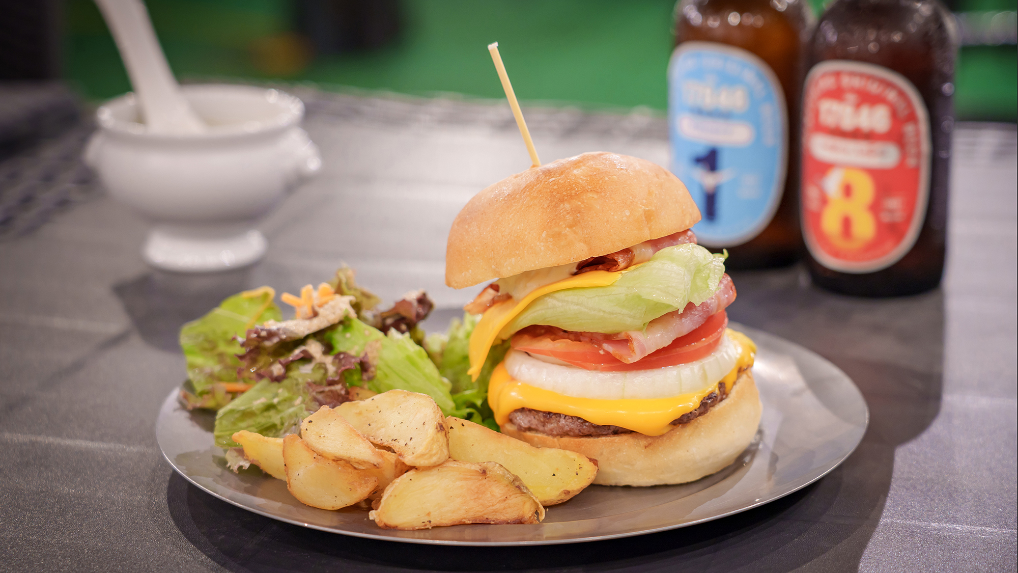 本格ハンバーガー