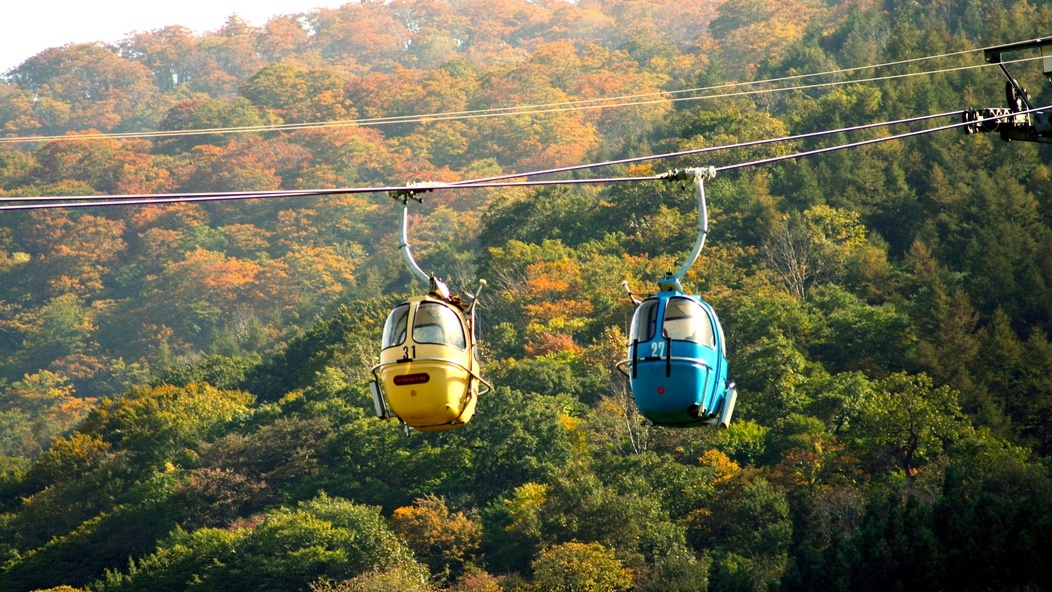 【オニコウベ・天空の紅葉ゴンドラテレキャビン乗車券付き】紅葉と温泉を満喫♪〜モダン会席
