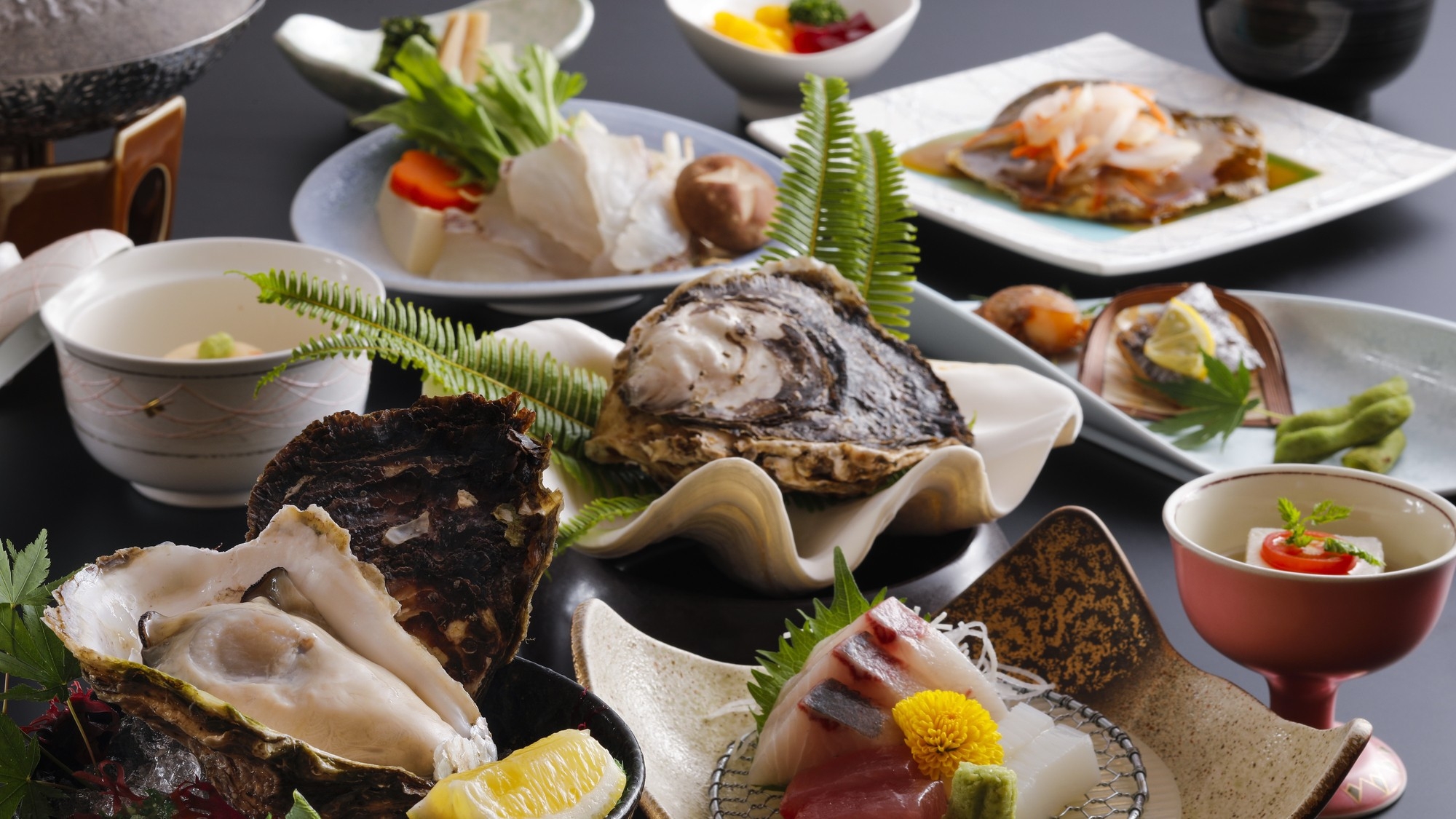 的矢産【岩ガキ】初夏の美食プラン(^^♪