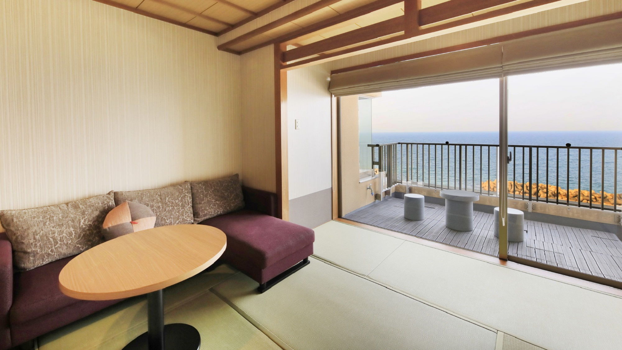 【展望ジャグジー付き】和洋室ツイン／50㎡（一例）