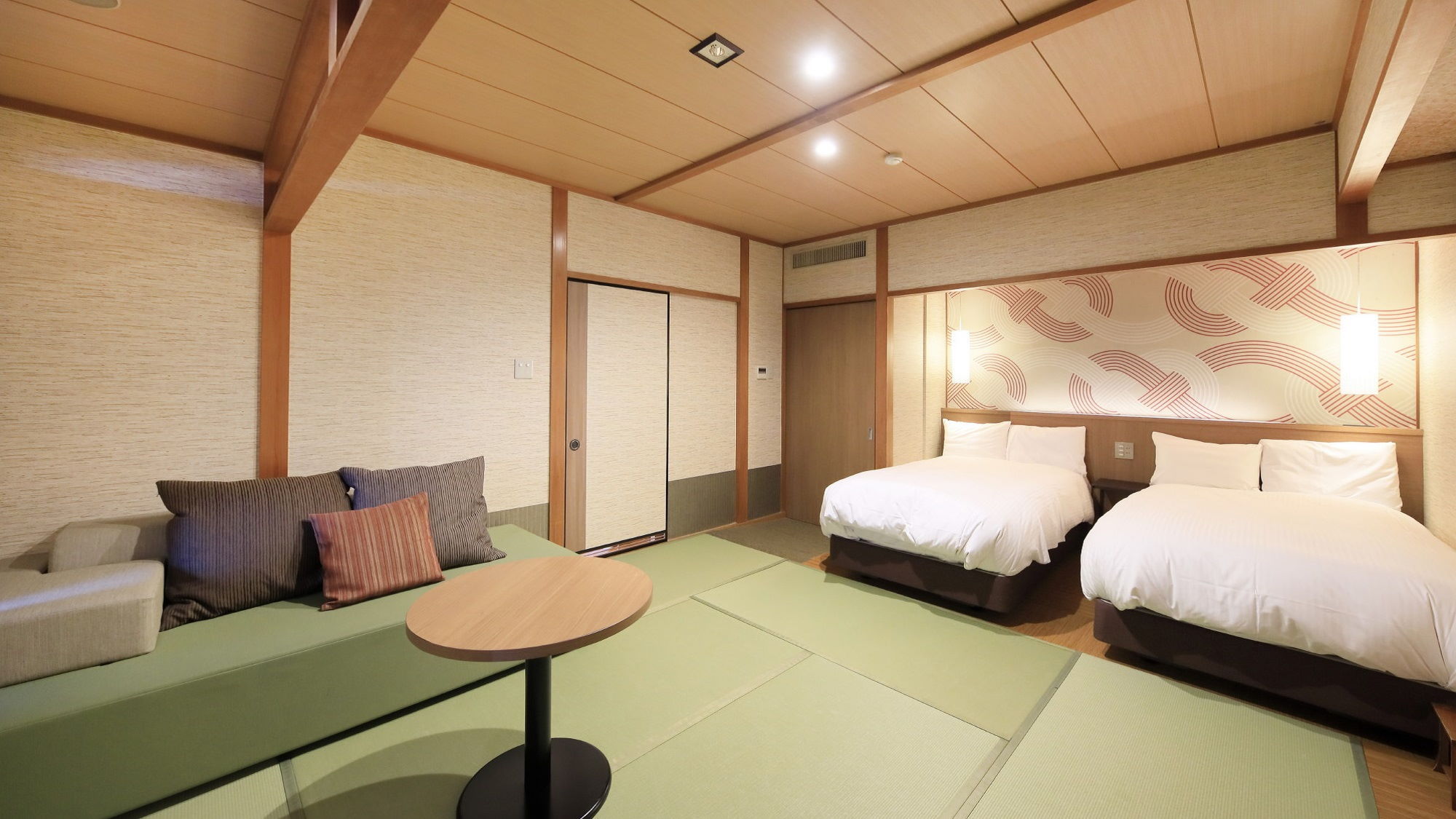 【露天風呂＆展望ジャグジー付き】和洋室ツイン／50㎡（一例）