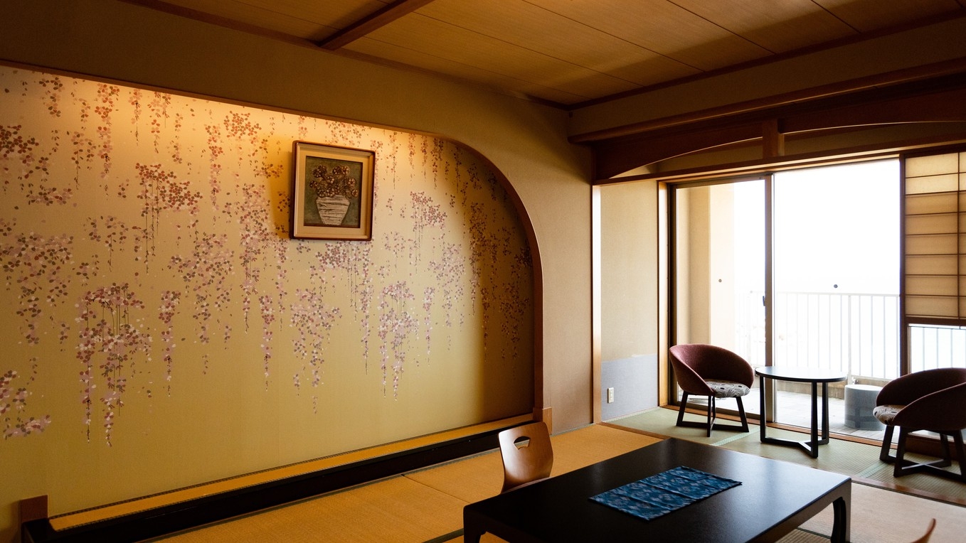 【3〜5階、和室10畳】日本海を一望！ジャグジーバス付客室