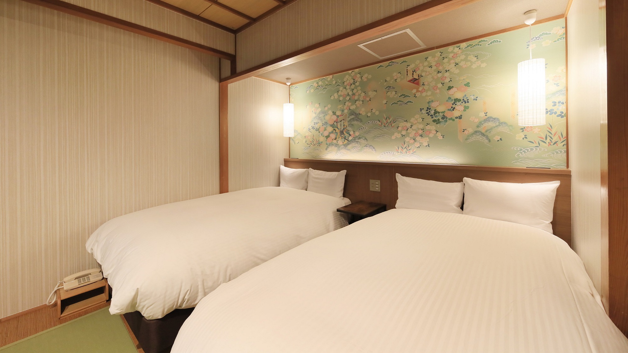 【展望ジャグジー付き】和洋室ツイン／50㎡（一例）