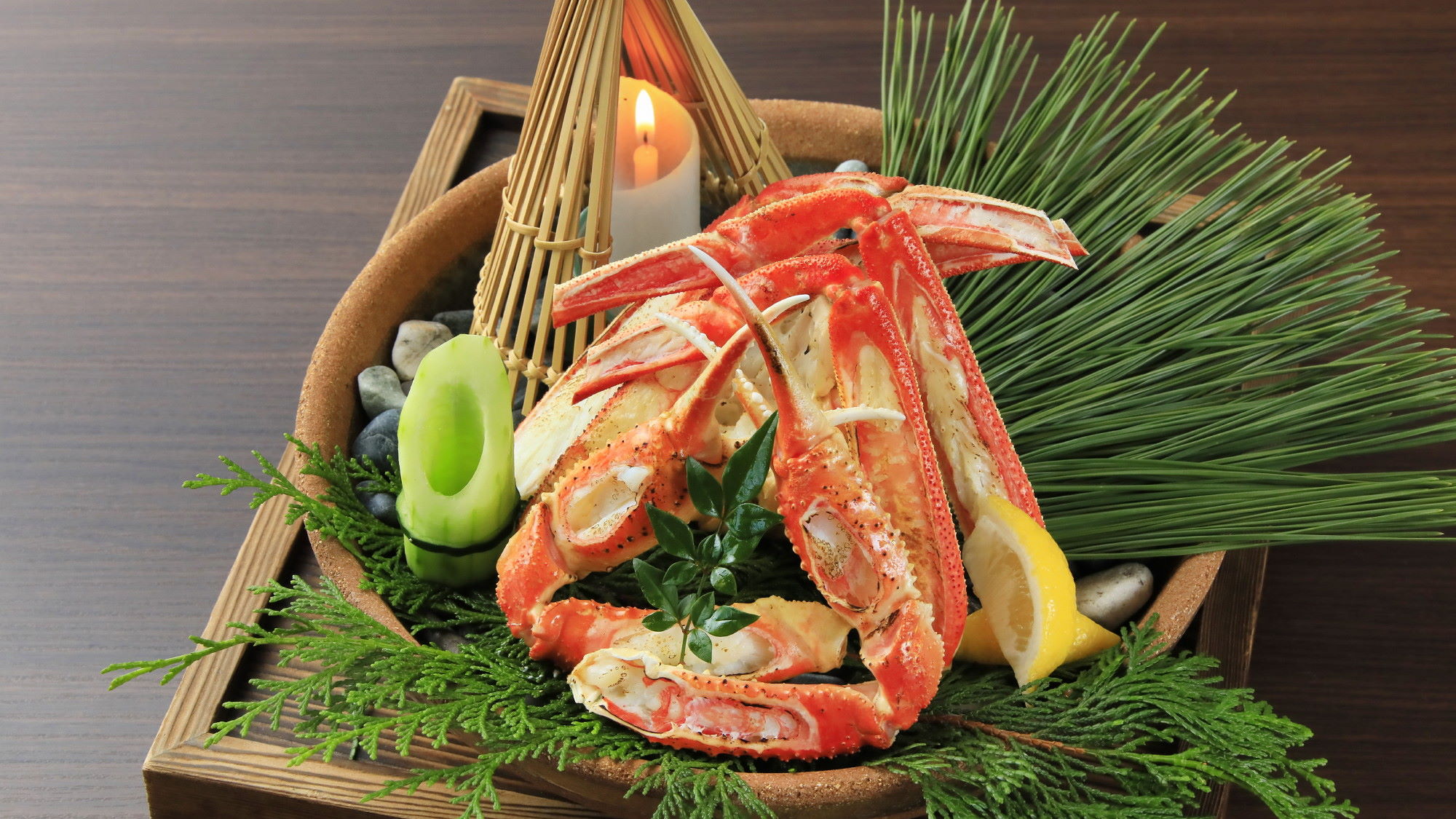 【ご夕食／冬季限定】蟹会席　※イメージ