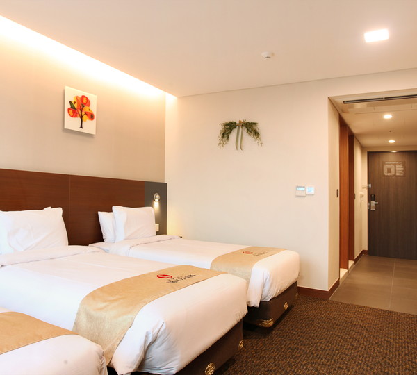 【トリプル】34.8㎡ 　ベッドルーム