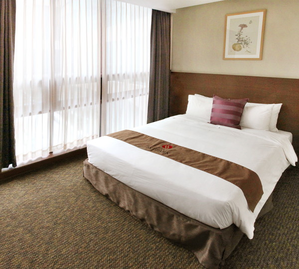 【スタンダードダブル】20.9㎡ベッドルーム