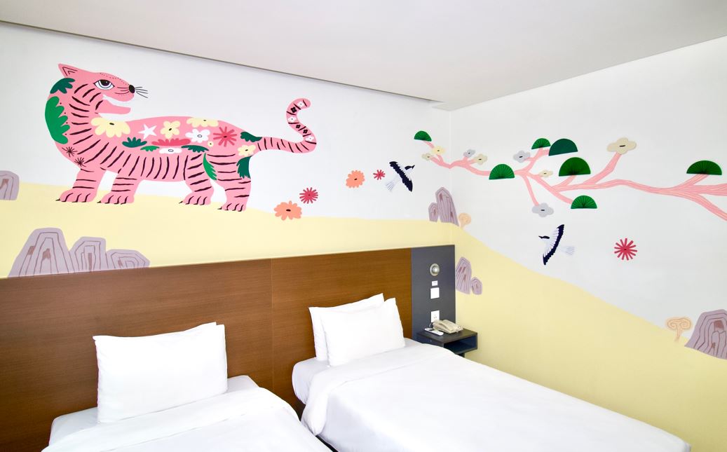 ダイブイン*ホジャクド *アートステイ・ソウル　(ツイン20.6sqm)