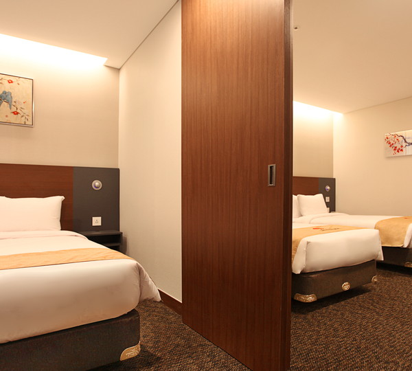 【ファミリールーム】44㎡　ベッドルーム