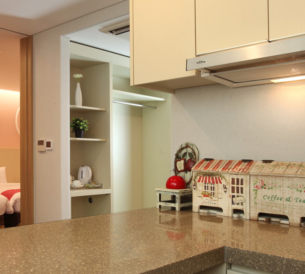 【レジデンストリプル】44㎡　キッチン