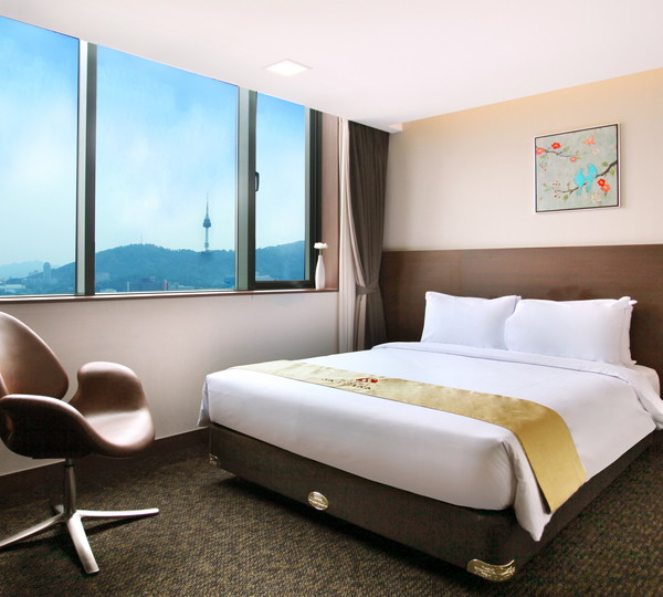 【スタンダードダブル】20.9㎡ベッドルーム